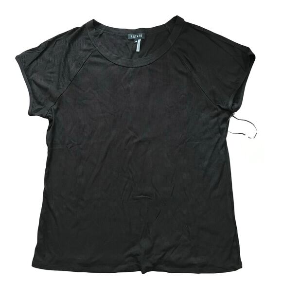 1 State Black Short-Sleeve Shirt Size XL NWT - Picture 1 of 6
